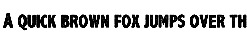 Preview of AxeHandel Regular font