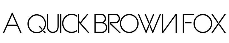 Preview of Axilia Regular font