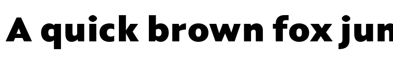 Preview of Axios Pro Black font