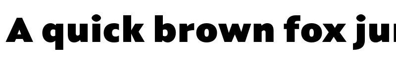 Preview of Axios Pro Heavy font