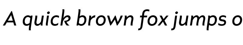 Preview of Axios Pro Itallic Italic font