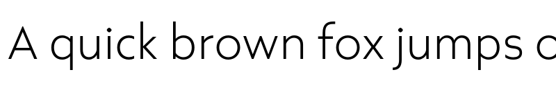 Preview of Axios Pro Light font