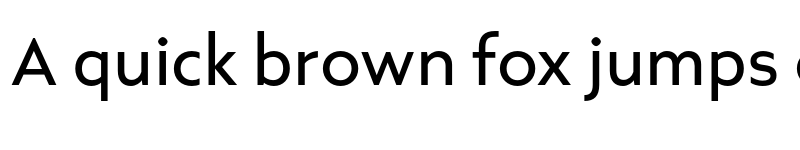 Preview of Axios Pro Regular font