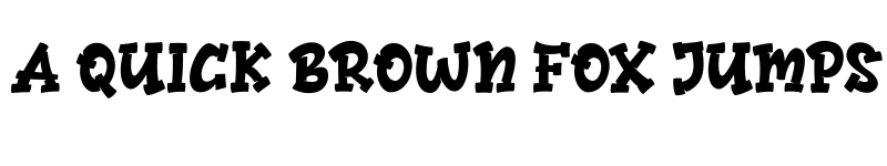 Preview of Ayam Jago Regular font