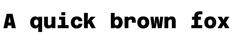 Preview of Azeret Mono ExtraBold font