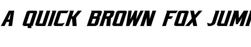 Preview of AZN Unified Oblique font