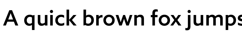 Preview of Azo Sans Medium font