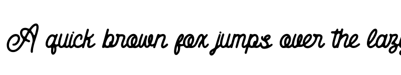 Preview of Azure Garden Regular font