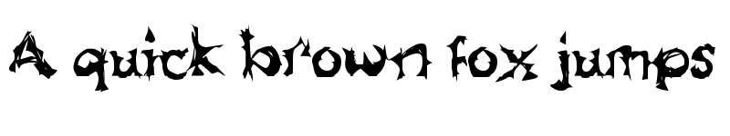 Preview of b Batman Robinson Regular font