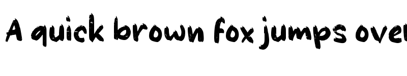 Preview of b Bee Pollen Regular font