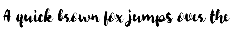 Preview of b Berbisik Regular font