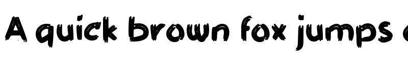 Preview of b Burger Green Regular font