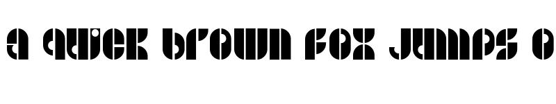 Preview of B SIDE TRIAL font