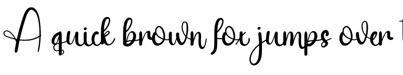 Preview of Babe Boho Regular font