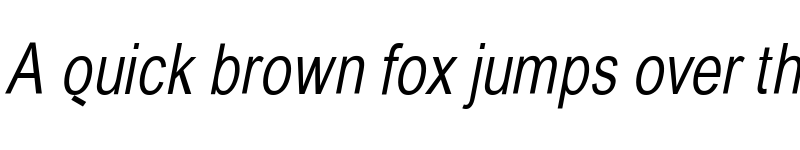 Preview of BabelSans Medium Italic font