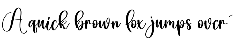 Preview of Baby Deer Regular font