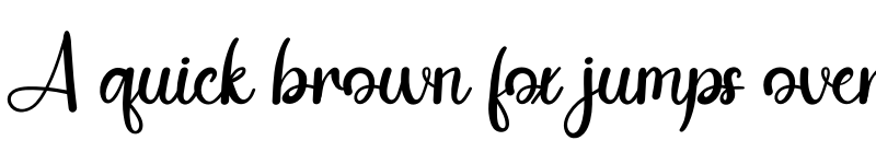 Preview of Baby Night Regular font