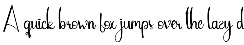 Preview of Baby Santa Regular font