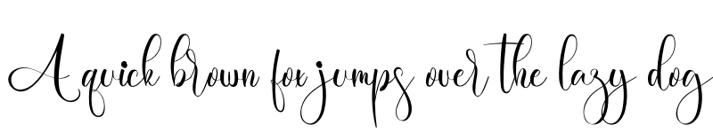 Preview of Baby Signature Regular font