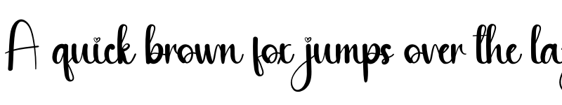 Preview of Baby Sister Regular font