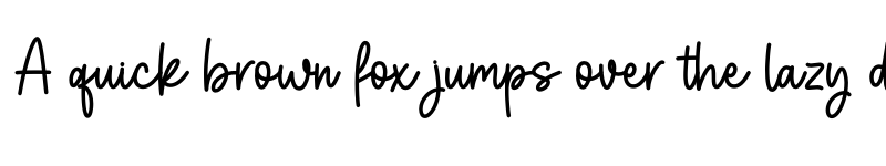 Preview of Baby Walk Regular font