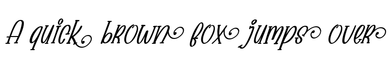 Preview of Babyface Italic font