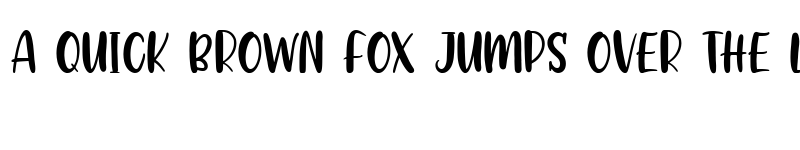 Preview of Babyque Regular font
