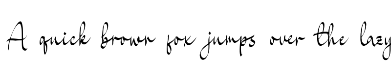 Preview of Bachelorette Regular font