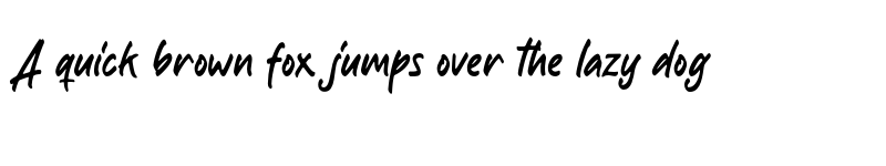 Preview of Backdown Regular font