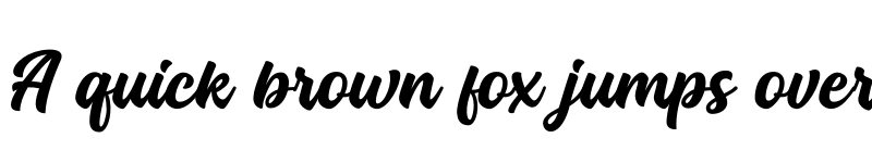 Preview of Backly Highs Regular font