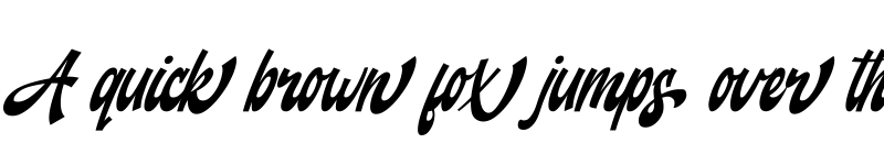 Preview of Backstranger Thin Italic font