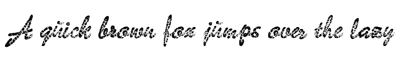 Preview of Bad Gong Regular font