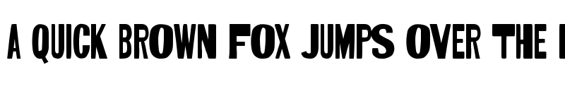 Preview of BADA-BANG Regular font