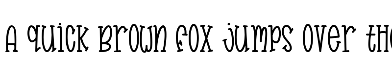 Preview of Badumsquish [personal use only Regular font