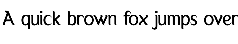Preview of Baftvest Regular font