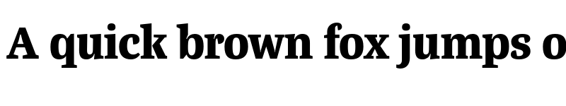 Preview of Bagatela Extrabold font