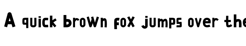 Preview of Bagie Bold font