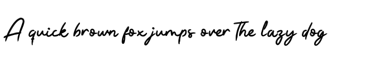 Preview of Baginda Personal Use font