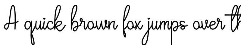 Preview of Bagnaia Regular font