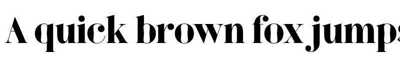 Preview of Bagoni Type Regular font