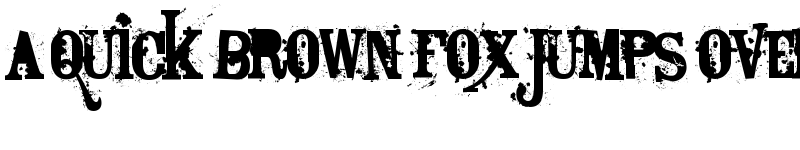 Preview of Bagpack Regular font