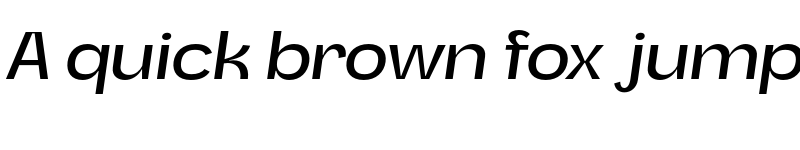 Preview of Baguede Free Italic font