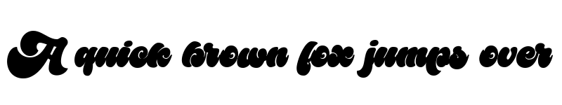 Preview of Bailamore FPU Regular font