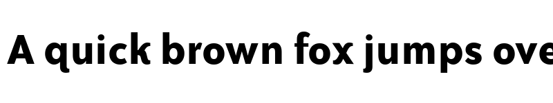 Preview of Bailey Sans ITC Com Bold font