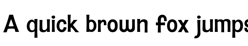 Preview of BaileywickJFGothic Regular font