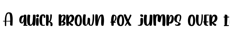 Preview of Baimbo Regular font