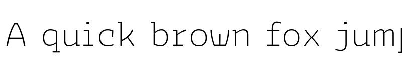 Preview of Bakemono Stereo Trial ExtraLight font