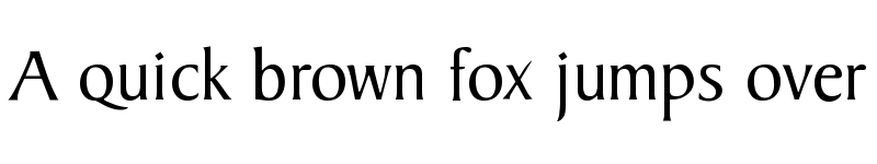Preview of Baker Signet Regular font