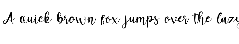 Preview of Bakery Script Regular font