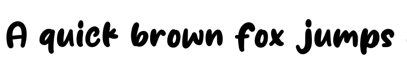 Preview of Balance Regular font